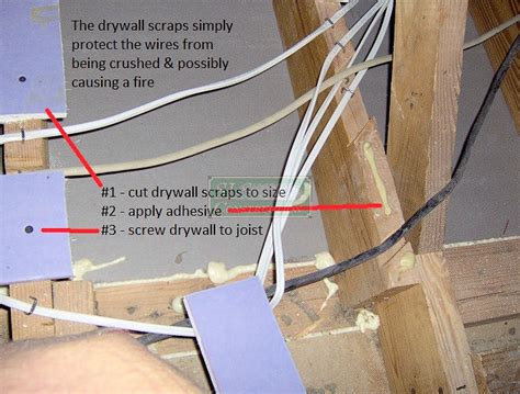 can i run light wiring through electrical panal box|How to run cable from attic to breaker panel in a finished room.